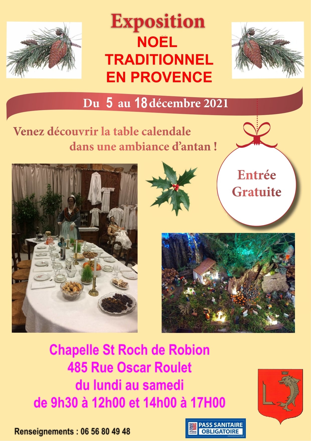 Venez découvrir la table calendale dans une ambiance d'antan! tous les jours. 9h30-12h et 14h-17h. Plus d'informations : https://www.luberoncoeurdeprovence.com/page/noel-traditionnel-en-provence+62676.html