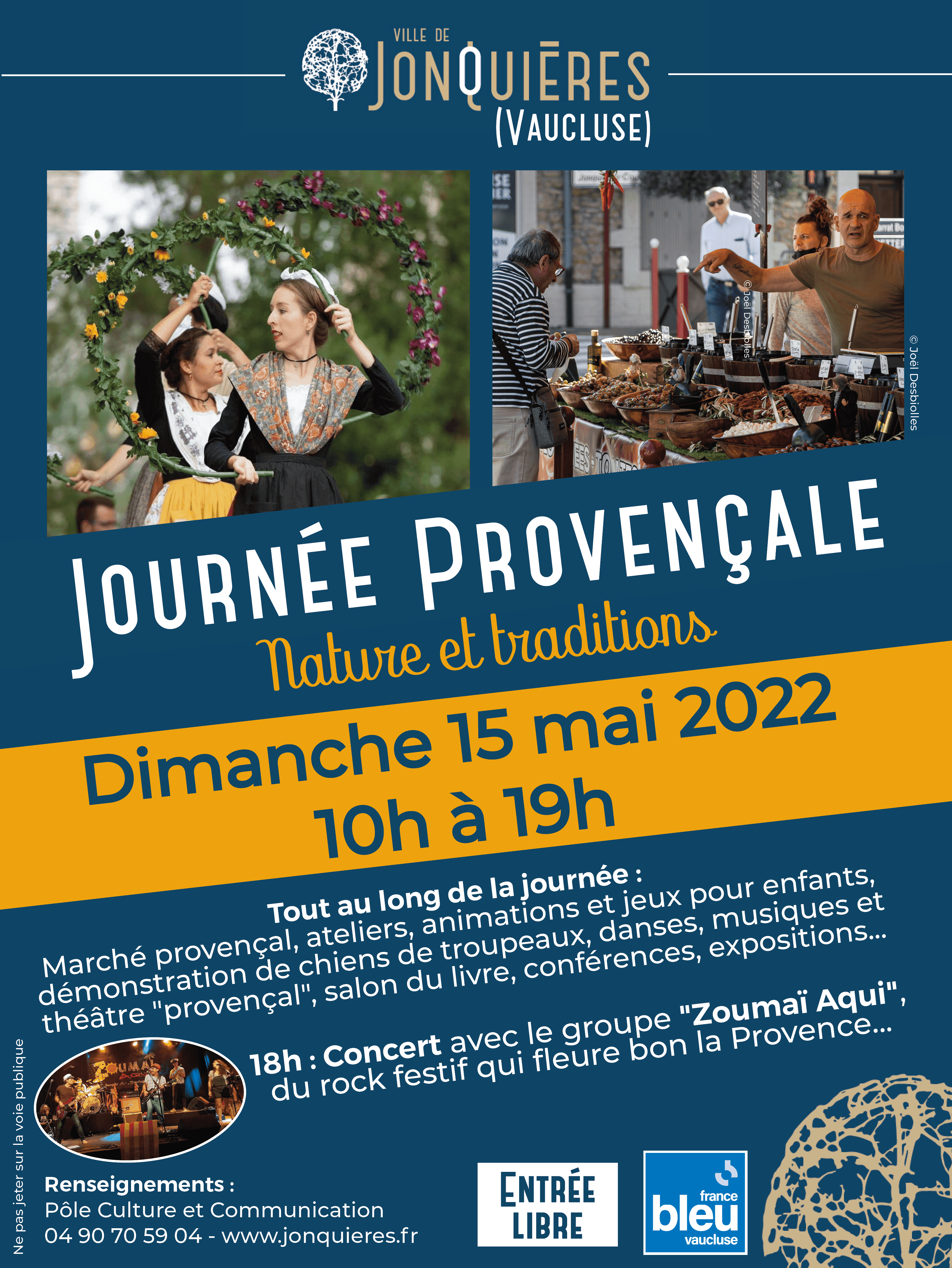 Journée provençale de Jonquières en Vaucluse - Agenda de l'Observatoire