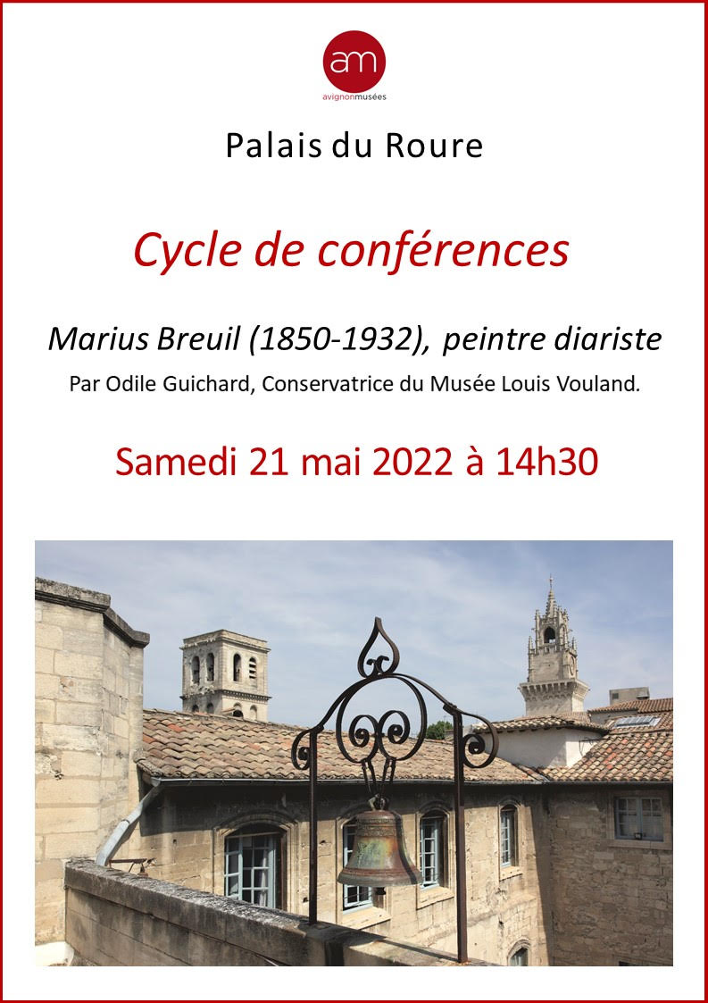 Conférence sur Marius Breuiol au Palais du Roure 21 mai 2022