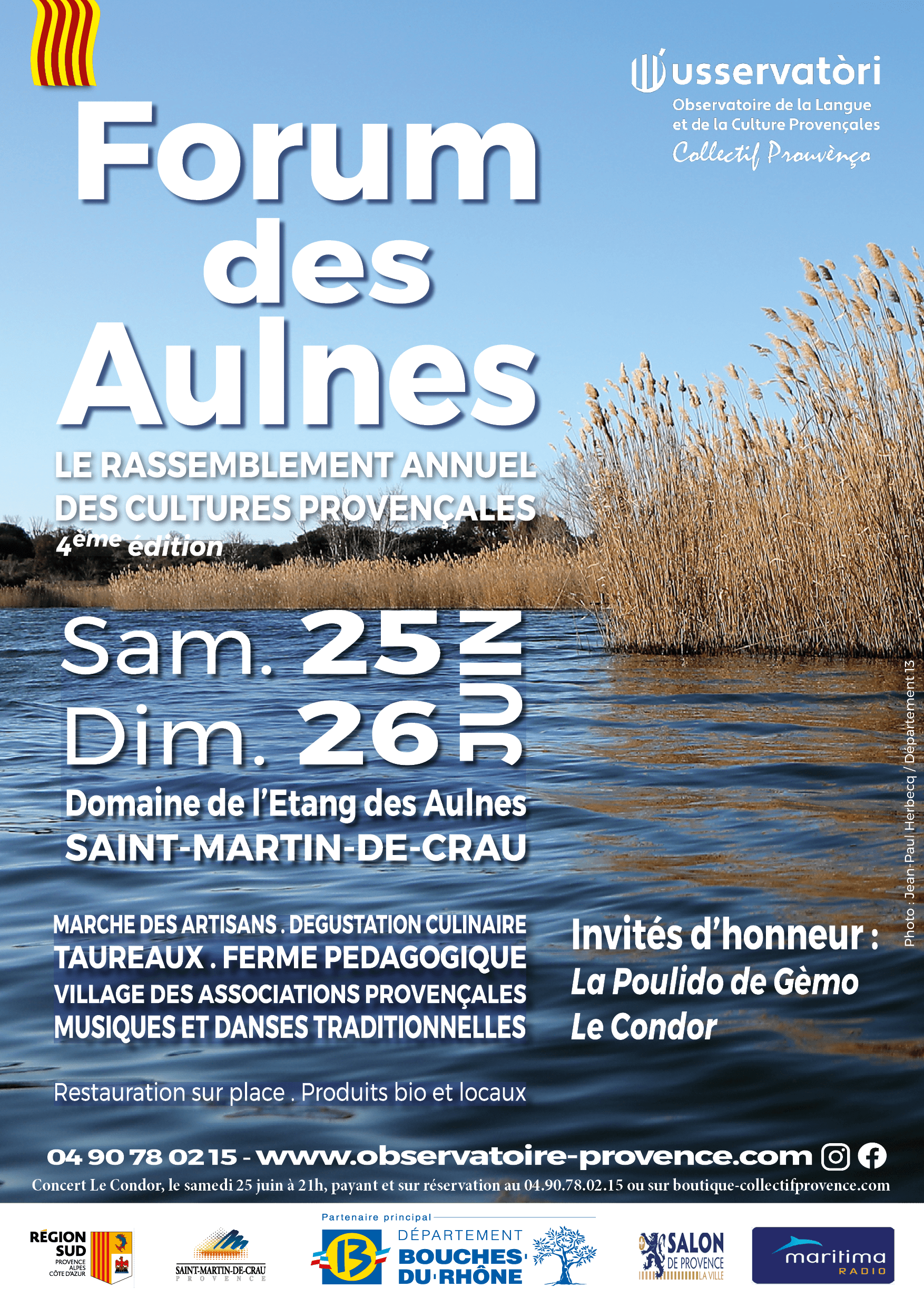 Affiche Forum des Aulnes 2022 4°eme edition