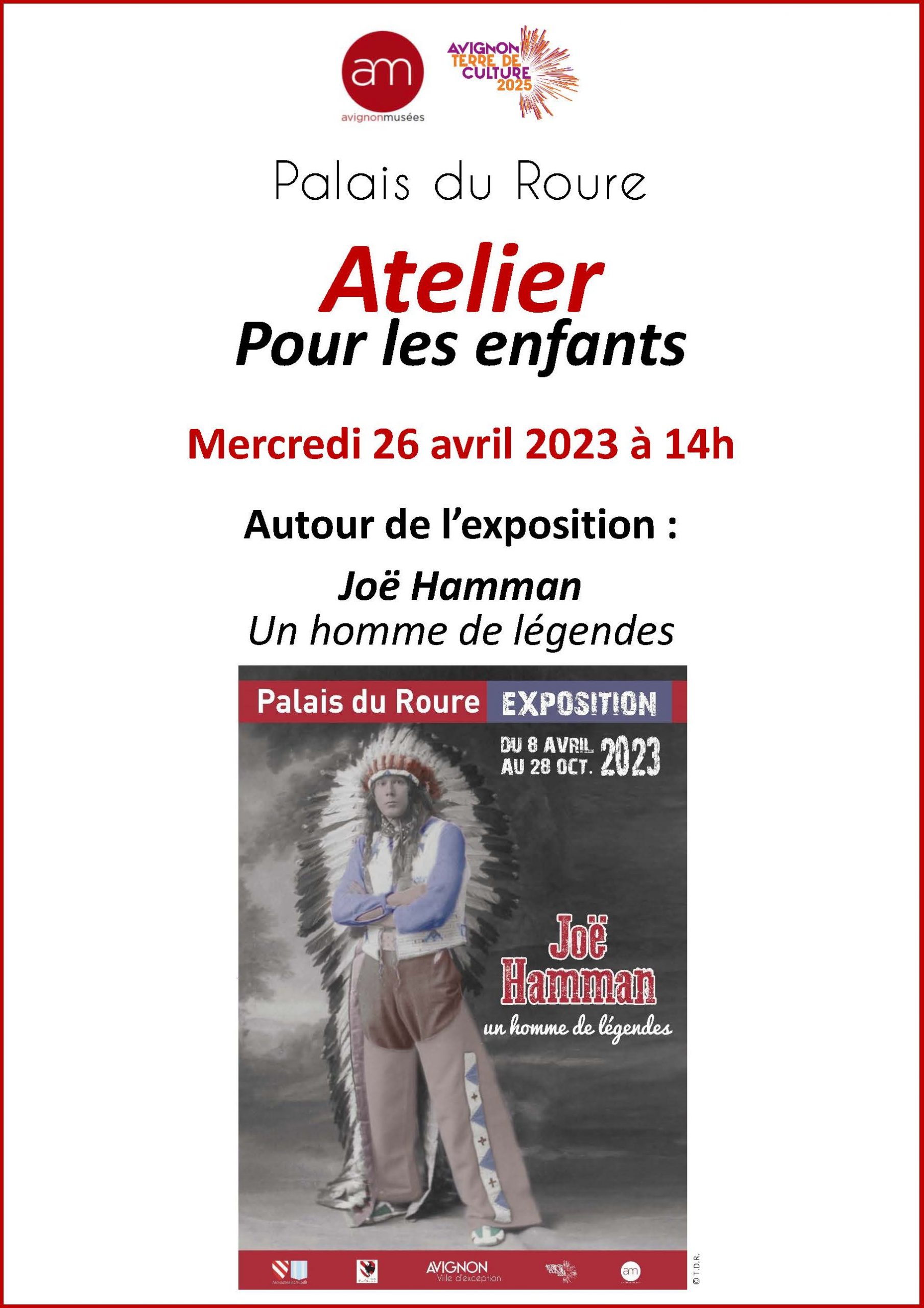 atelier Palais du Roure Avignon avril 2023
